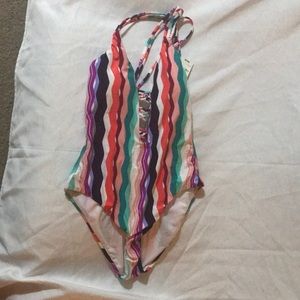Rainbow bathing suite